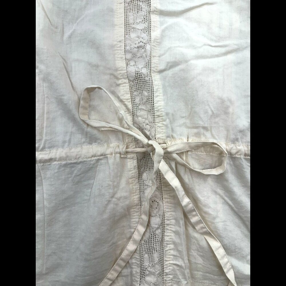 Gap White Pintuck Blouse - image 6